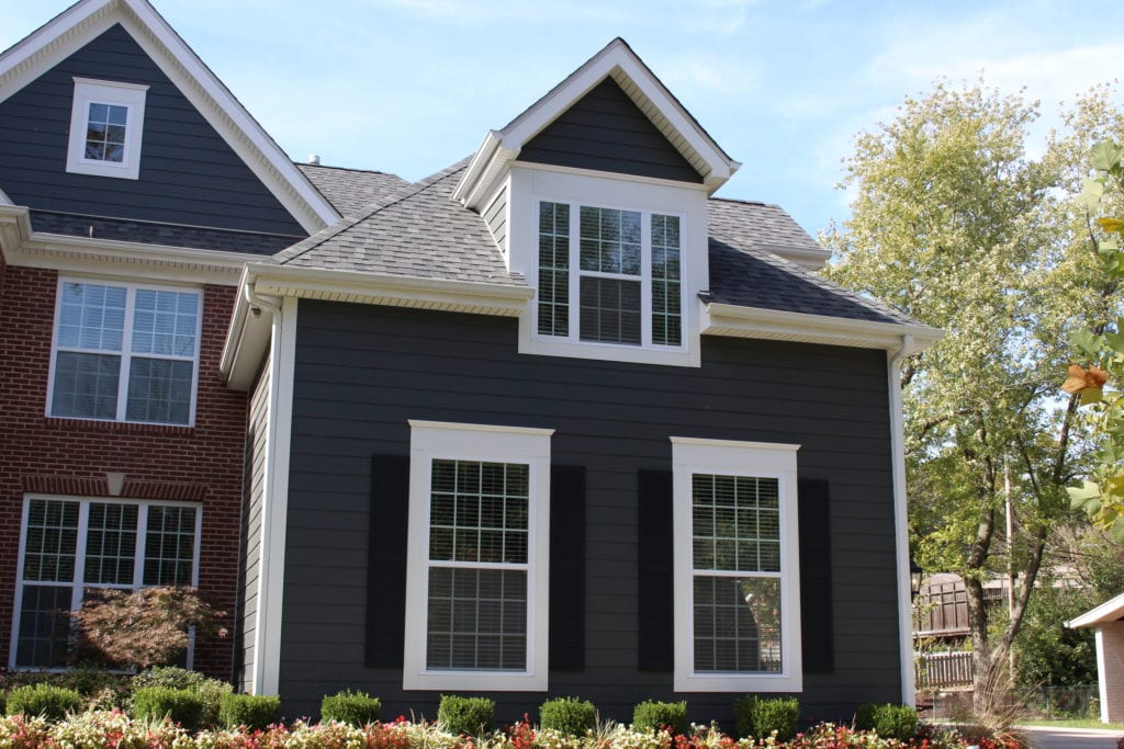 James Hardie Iron Gray Lap Siding | Olivette, MO (63132)