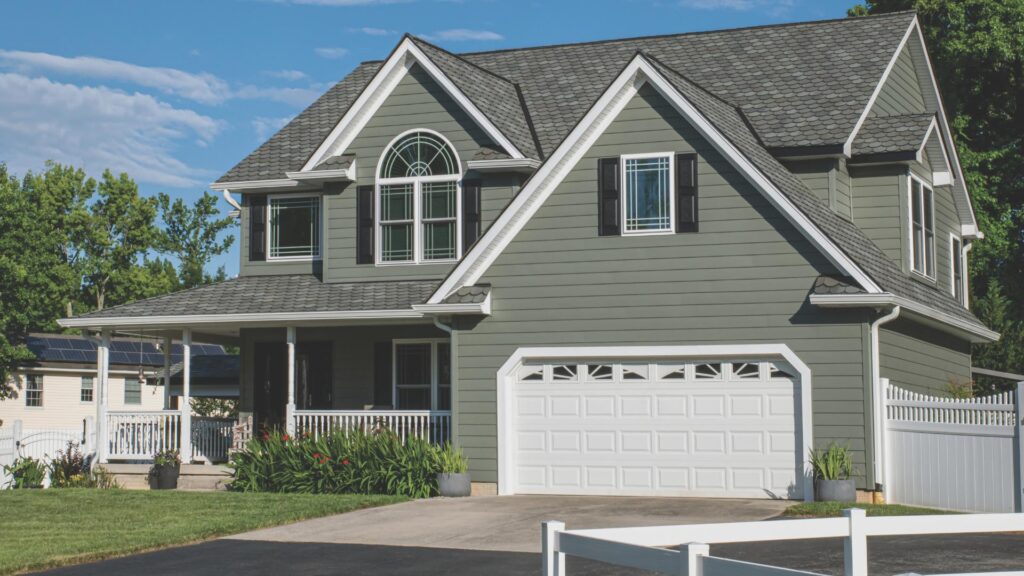 Alside ASCEND plank cladding in Mountain Fern color